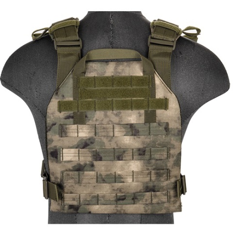 Lancer Tactical Polyester QR Lightweight Tactical Vest (Foliage)