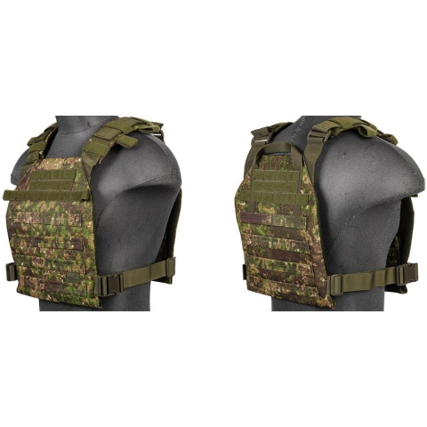 Lancer Tactical Polyester QR Lightweight Tactical Vest (PC Greenzone)