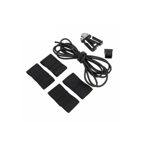 UK Arms Airsoft Tactical Helmet DIY Deck Kit - BLACK