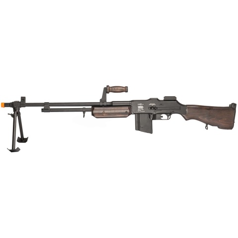 Lancer Tactical M1918 Browning WWII AEG Airsoft LMG - FAUX WOOD - DISCONTINUED
