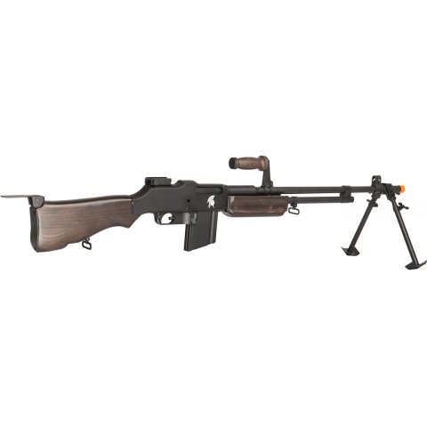 Lancer Tactical M1918 Browning WWII AEG Airsoft LMG - FAUX WOOD - DISCONTINUED