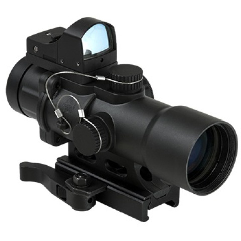NcStar Micro Green Dot 3.5x32 Aluminum CPO Scope - BLACK