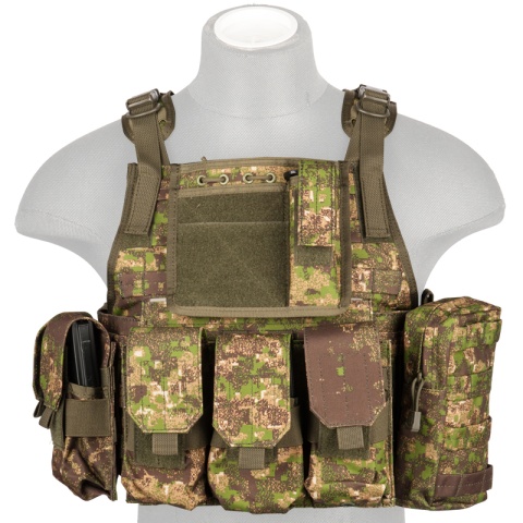 Lancer Tactical Airsoft Assault Tactical Vest (PC Green)