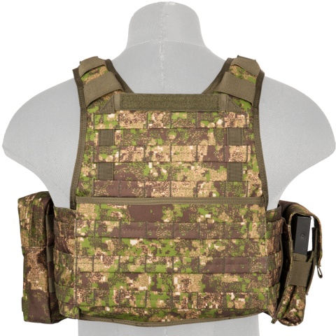 Lancer Tactical Airsoft Assault Tactical Vest (PC Green)