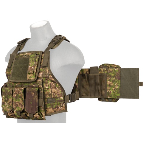 Lancer Tactical Airsoft Assault Tactical Vest (PC Green)