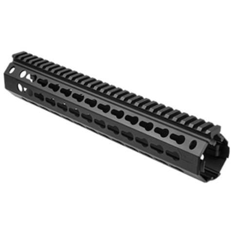 NcStar AR15 KeyMod Aluminum Hanguard - Rifle-Length - BLACK