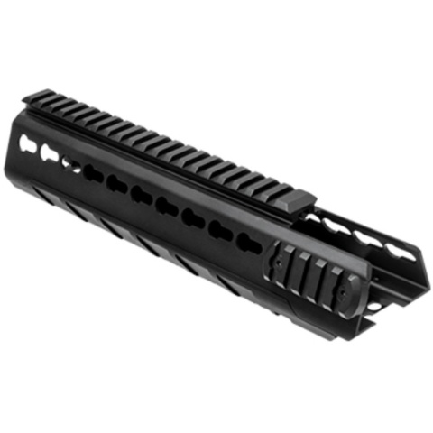 NcStar AR15 Triangle KeyMod Hanguard - Mid-Length - BLACK