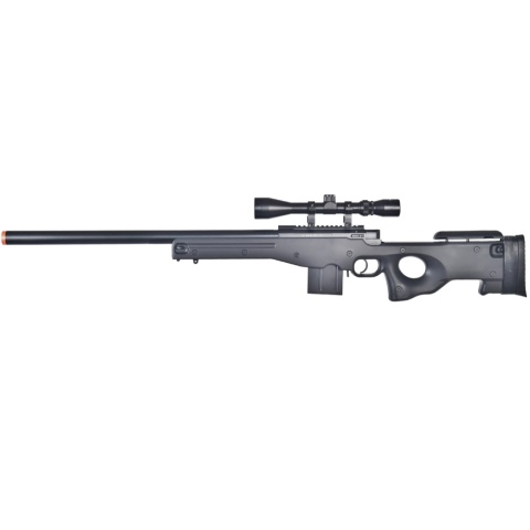 Well Airsoft L96 AWS Bolt Action Rifle w/ Scope - BLACK