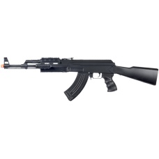 UK Arms P48 Airsoft AK-47 Spring Rifle w/ Laser & Flashlight - BLACK