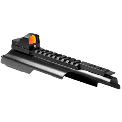 NcStar AK Micro Red Dot Optic w/ Receiver Cover - BLACK
