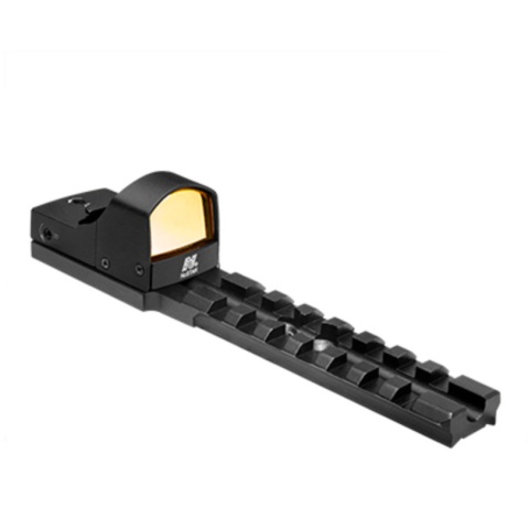 NcStar Mossberg 500/590 Red Dot DXGAB Combo w/ Receiver Rail - BLACK