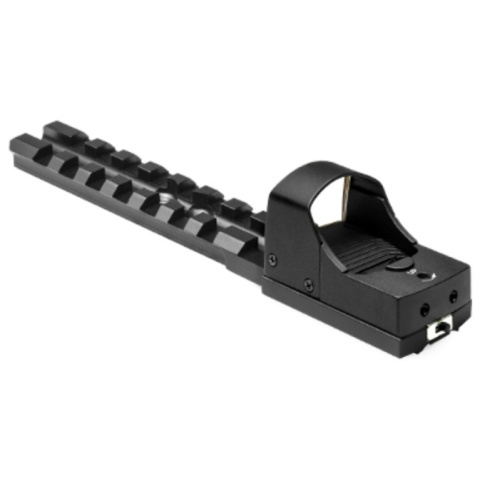 NcStar Mossberg 500/590 Red Dot DDAB Combo w/ Receiver Rail - BLACK