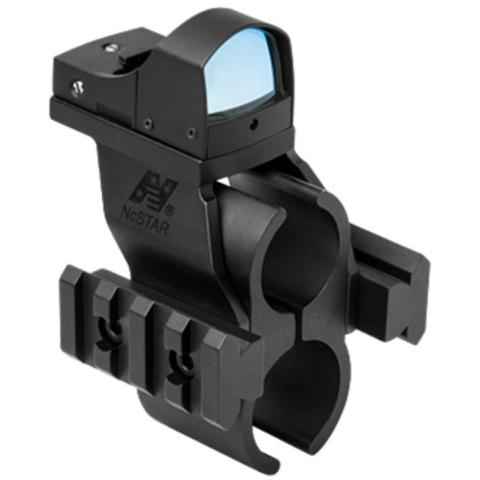 NcStar Remington Green Dot Optic Combo w/ Barrel Rail Mount - BLACK