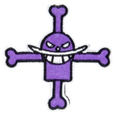 UK Arms Airsoft Tactical Whitebeard Patch - PURPLE