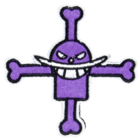 UK Arms Airsoft Tactical Whitebeard Patch - PURPLE