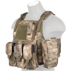 Lancer Tactical Cummerbund Adjustable Tactical Vest (AT-FG)