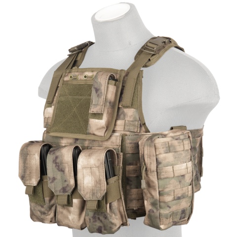 Lancer Tactical Cummerbund Adjustable Tactical Vest (AT-FG)