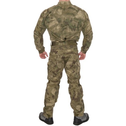 Lancer Tactical Rugged Combat Uniform w/ Integrated Pads - GREEN