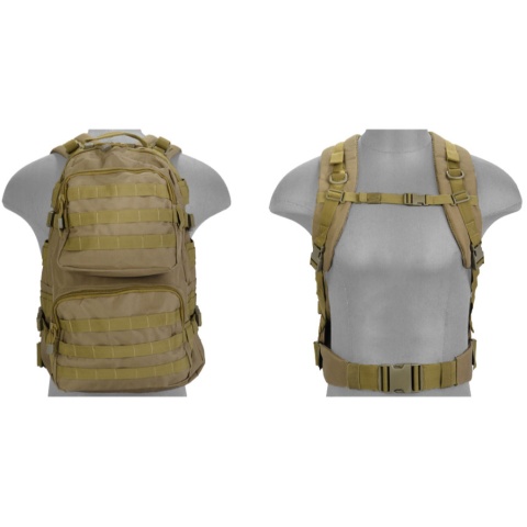 Lancer Tactical Multi-Purpose Operator Backpack - DARK EARTH