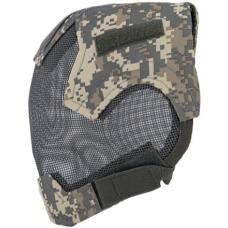 UK Arms Airsoft V6 Strike Wire Mesh Mask Helmet - ACU