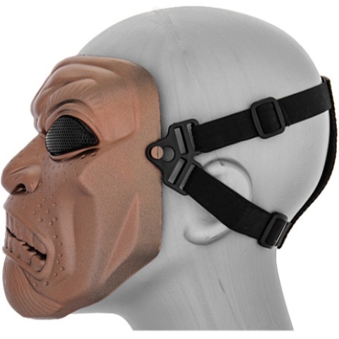 UK Arms Airsoft Persian Immortal Full Face Mask - RED BRONZE