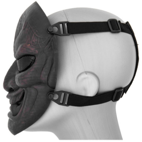 UK Arms Airsoft Shock Resistant Wisdom Mask - RED BRONZE