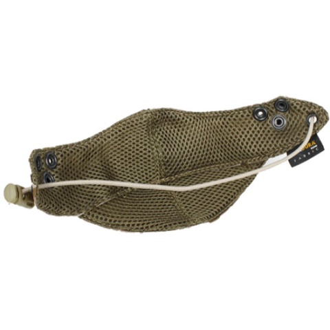 AMA Tactical Airsoft Nylon Half Face Mask - DESERT DIGITAL