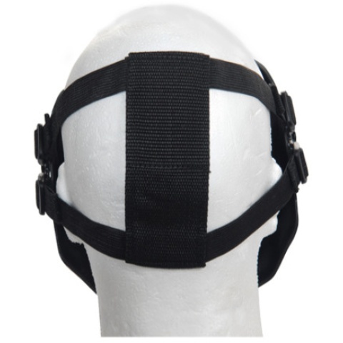 UK Arms Airsoft Tactical Vertabral Full Face Mesh Mask - SKELETON