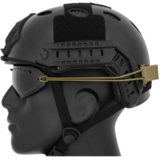 UK Arms Airsoft Regulator Goggle Cord/Hook and Loop Strap Kit - TAN