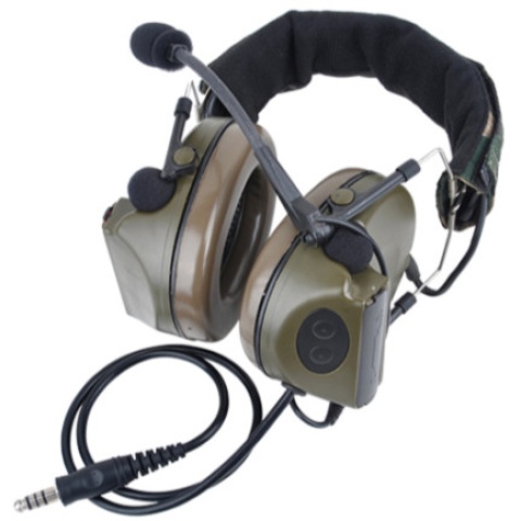 Z-Tactical zComtac II Communications Systems Headset - FOLIAGE