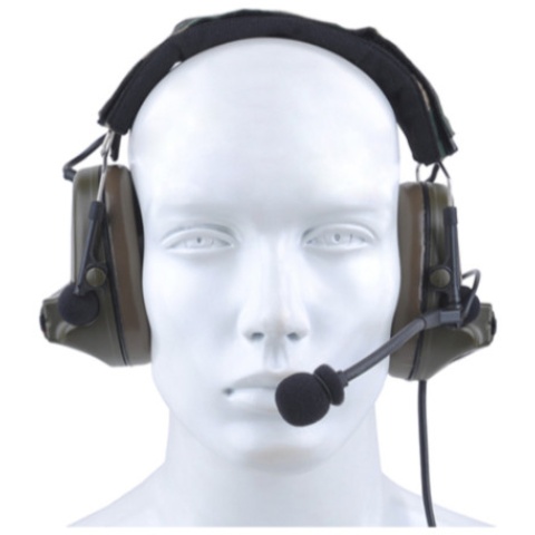Z-Tactical zComtac II Communications Systems Headset - FOLIAGE