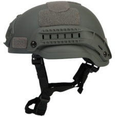 Lancer Tactical Airsoft Tactical MICH 2002 SF Type Helmet - GREEN