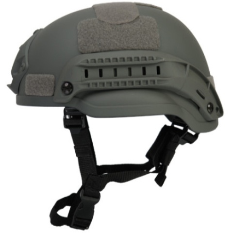 Lancer Tactical Airsoft Tactical MICH 2002 SF Type Helmet - GREEN