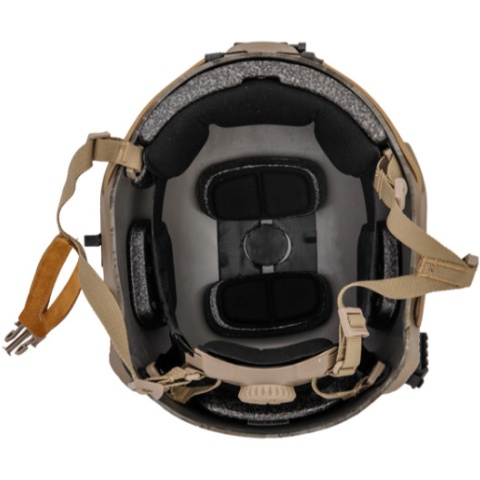 Lancer Tactical Airsoft Ballistic MH Type Helmet L/XL - AT