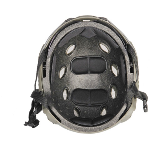 Lancer Tactical Airsoft Tactical BJ Type Basic Visor Helmet (Color: OD Green)