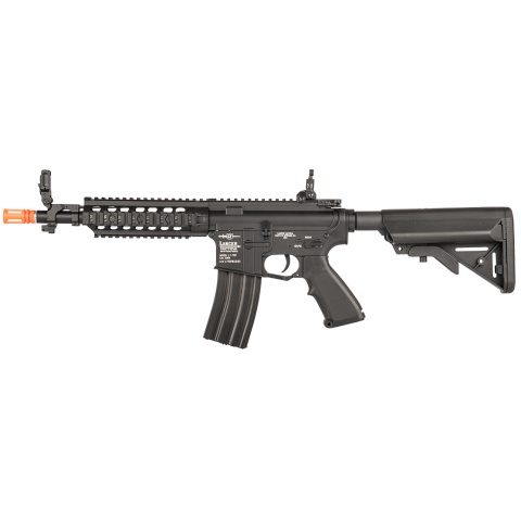 Lancer Tactical Metal M4 Warrior CQB AEG Airsoft Rifle - BLACK