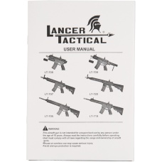 Lancer Tactical M4 MRS Modular Rail System MOD1 Airsoft AEG Rifle