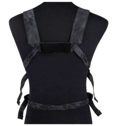 UK Arms Airsoft Tactical QR Chest Rig - TYPHON CAMO