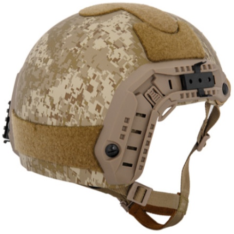 Lancer Tactical Airsoft Tactical Maritime Simple Helmet - DESERT DIGITAL