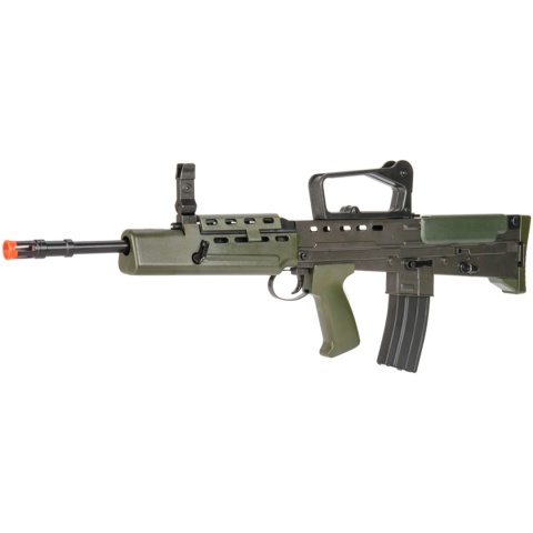HFC Airsoft L85 Spring Powered Rifle - BLACK & OD GREEN