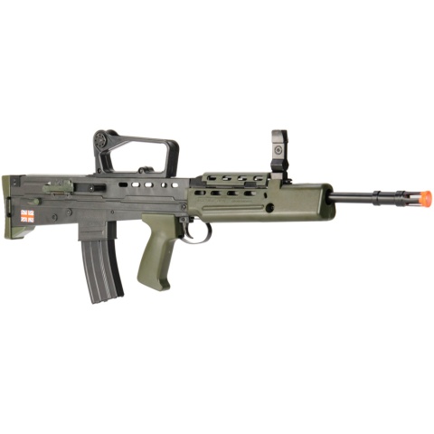 HFC Airsoft L85 Spring Powered Rifle - BLACK & OD GREEN