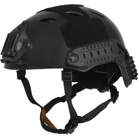 Lancer Tactical Airsoft Tactical PJ Type Helmet LRG/XL - BLACK