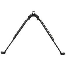 UK Arms Airsoft Tactical Rifle Steel Bi-Pod Stand (Color: Black)