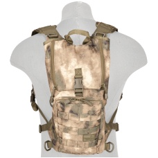 Lancer Tactical Lightweight Airsoft Hydration Pack (Polyster) - AT-FG