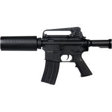 JG Airsoft M4A1 Carbine AEG Rifle w/ Battery and Charger - BLACK