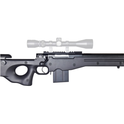 Well Airsoft L96 Compact Sniper Rifle - Bolt Action - BLACK