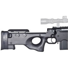 Well Airsoft L96 Compact Sniper Rifle - Bolt Action - BLACK