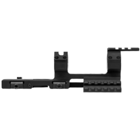 NcStar 30mm Cantilever Scope Mount w/ Dual QR Mount - BLACK