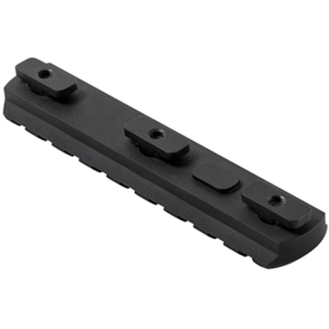 NcStar M-LOK Tactical Picatinny Rail Medium - BLACK