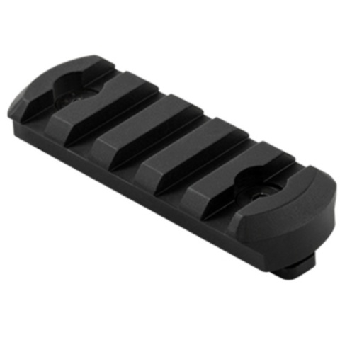 NcStar M-LOK Short Tactical Picatinny Rail - BLACK